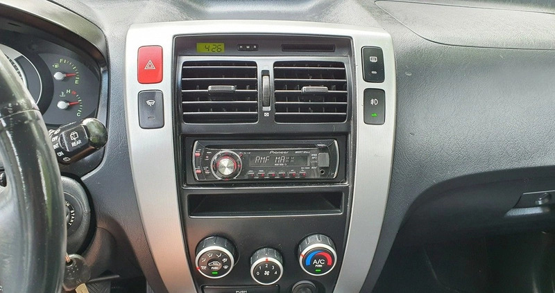 Hyundai Tucson cena 20700 przebieg: 197594, rok produkcji 2007 z Poniec małe 781